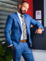 Spanish Porn Hunk Dani Robles Shaves His Beard GayDemon
