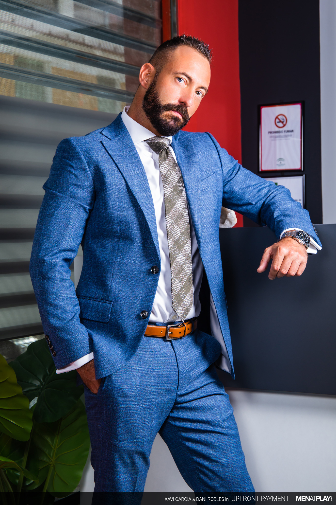 Spanish Porn Hunk Dani Robles Shaves His Beard GayDemon