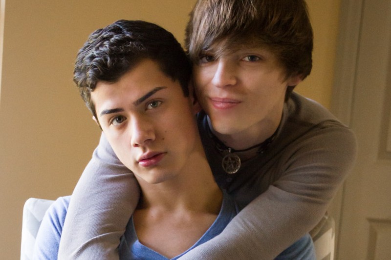 Brunette Bareback With Nicholas Romero Tristan Adler GayDemon