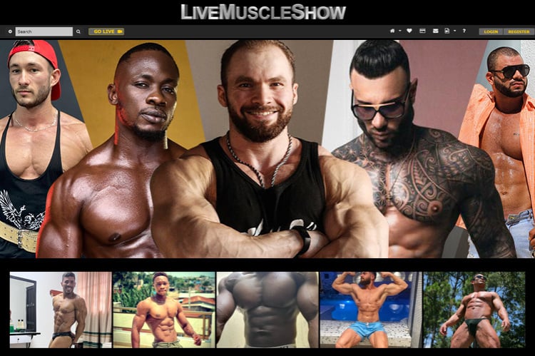 LiveMuscleShow tour page