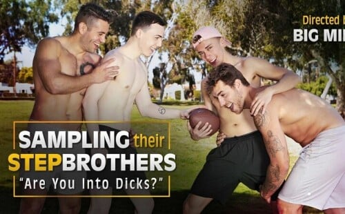 Dante Colle & Carter DelRey in Sampling Their Stepbrothers-Are you into Dicks