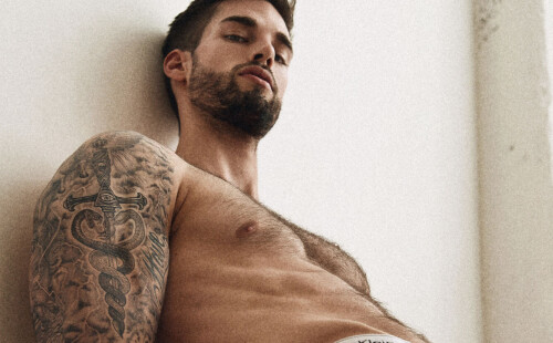 Furry Jock Model Arne Looks Hot In His Underwear