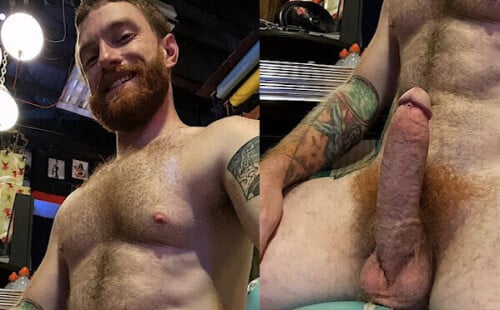 Hot ginger cock