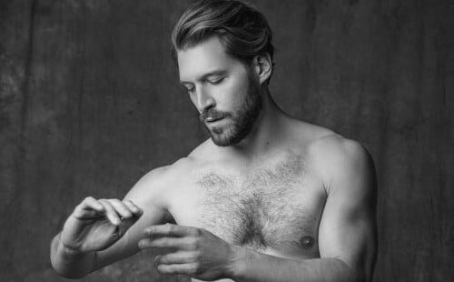 Enjoy Our First Look At Sexy And Hairy Uncut Male Model Witek Chłus Revealing Al