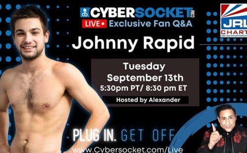 Multi Award-Winning Superstar Johnny Rapid Confirmed for Cybersocket Live