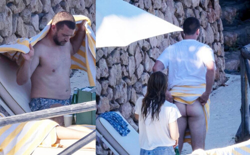 Justin Timberlake caught stripping naked at the beach