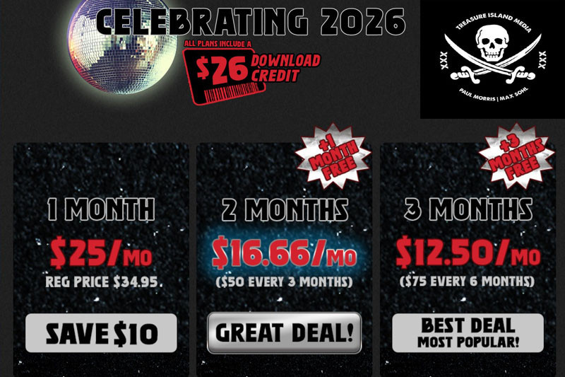 Treasure Island Media New Year's Day Special for 2026!