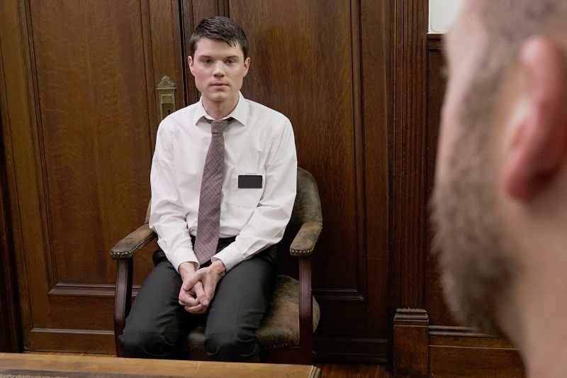 Big-Dicked Mormon Lad Initiated In The President's Office