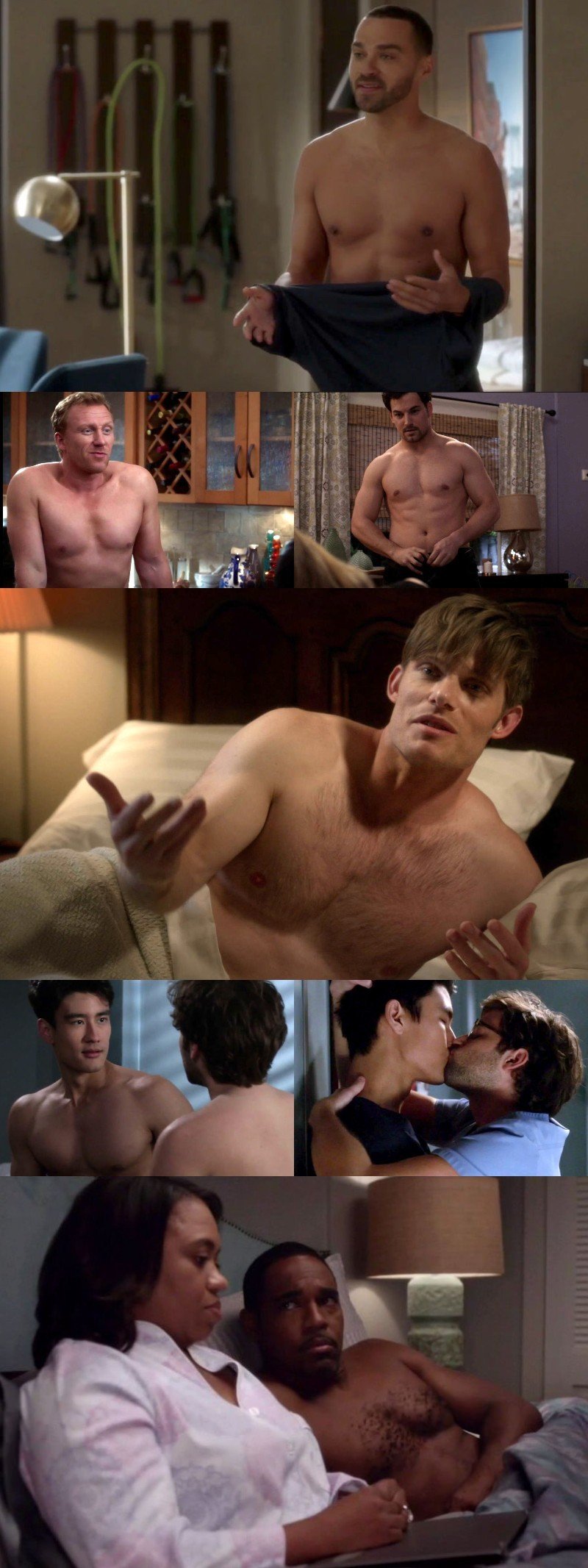 TV Watch - The Hunks of "Grey's Anatomy"