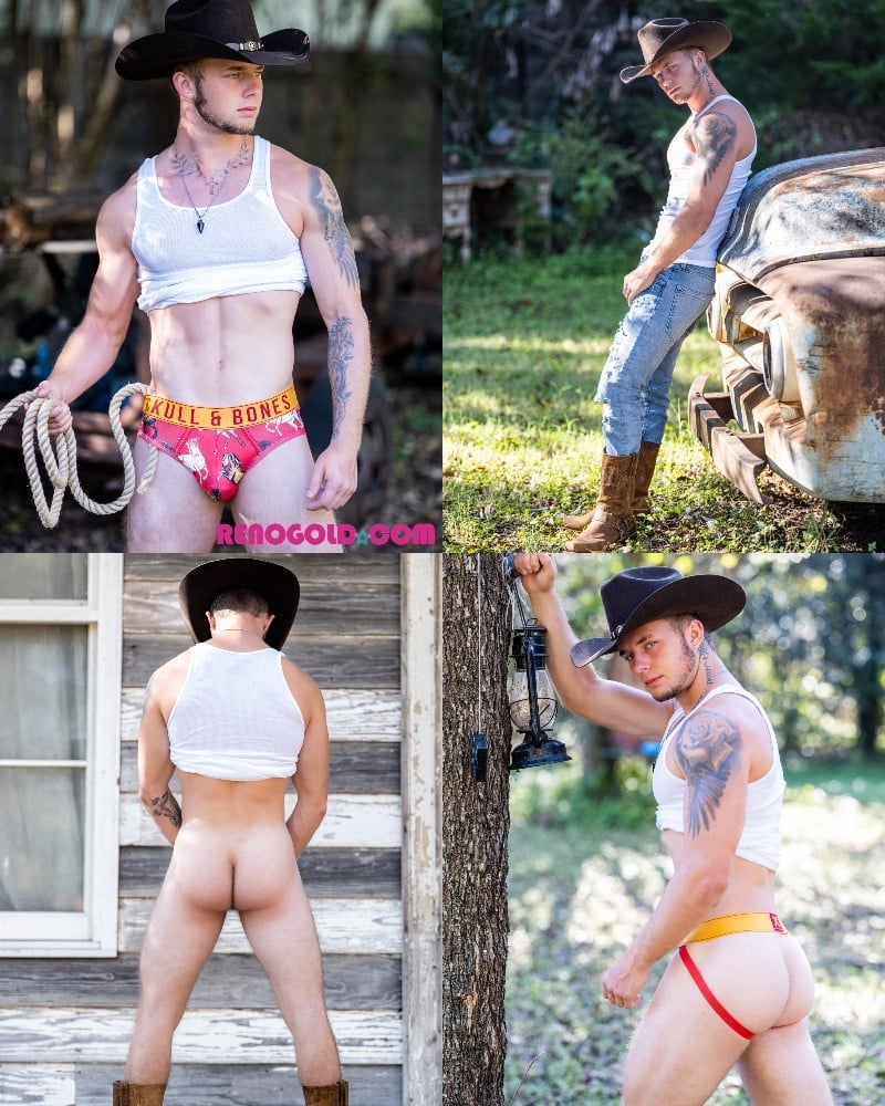 Country Hunk Auditions to Fuck Reno Gold