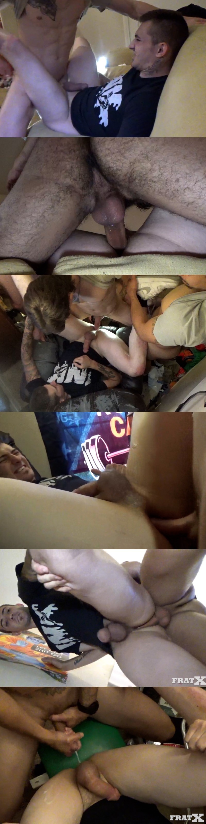 Mooching Pledge Gets Loaded Up By His Frat Bros