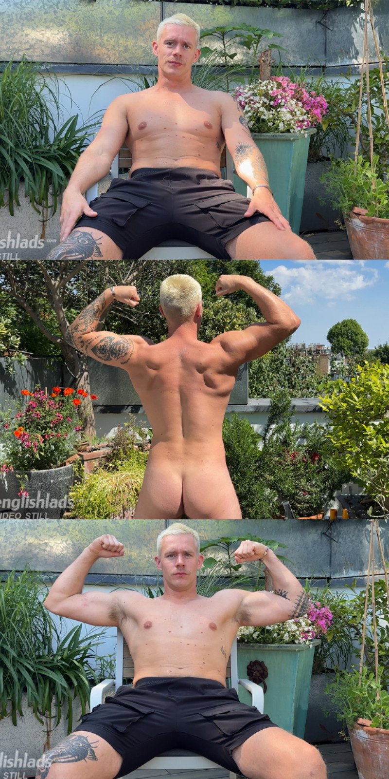 Ronan Barclay Fucks Self With Dildo
