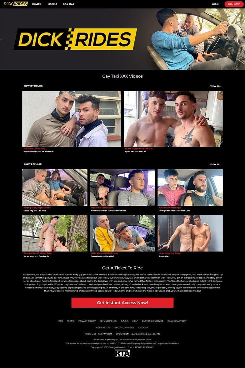 New Site: Dick Rides