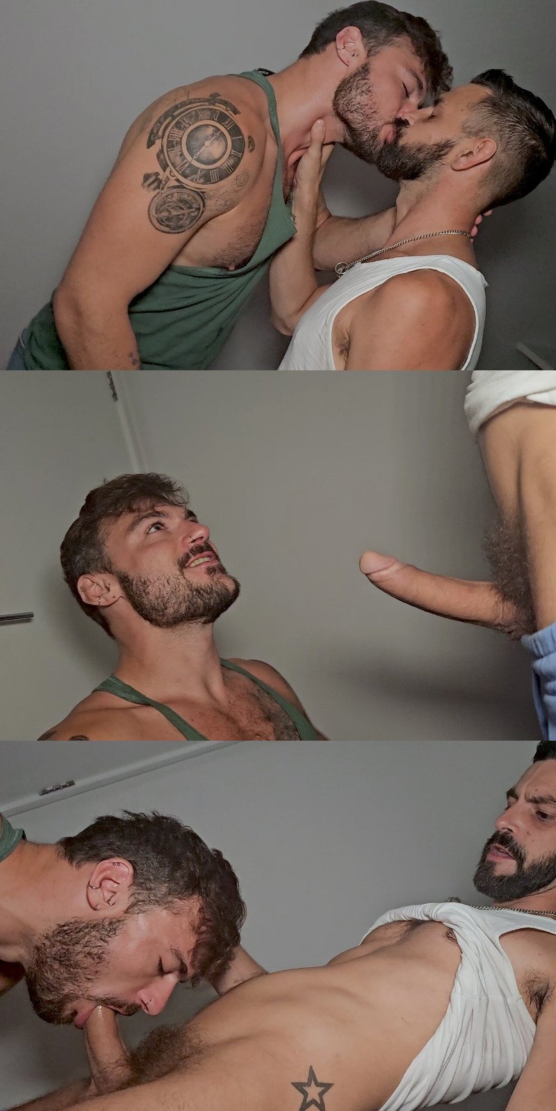 Aiden Tyler Sucks Off Irish 9 Inch's Massive Uncut Cock