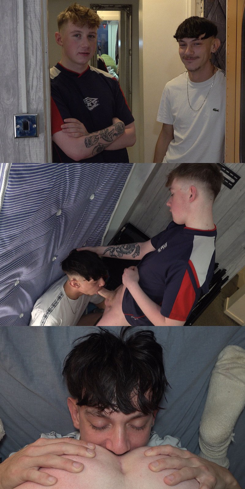 Taylor Jay rams Nathan Blade's tight hole with savage thrusts