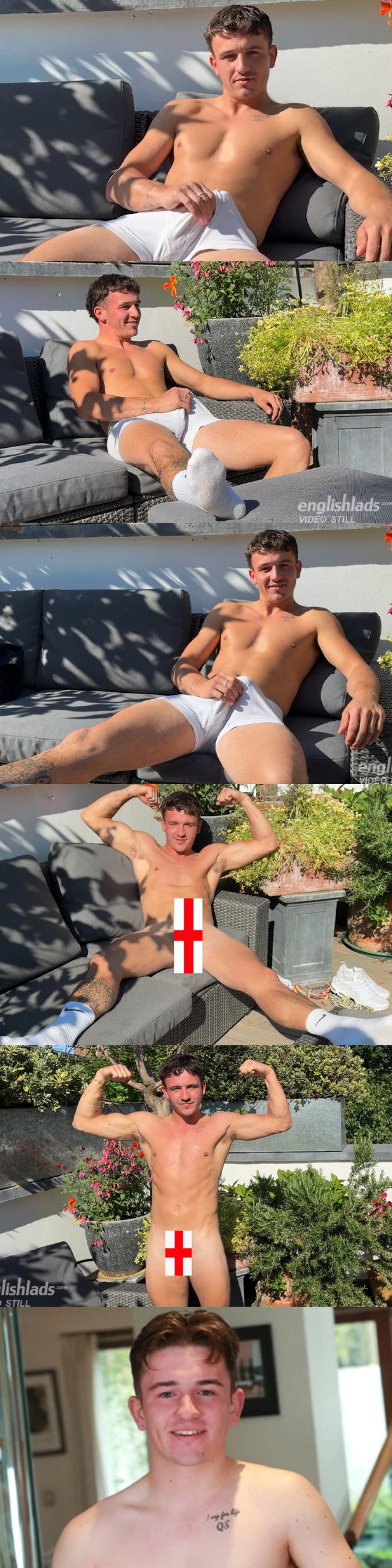 Straight UK Twink Jacks Off His 8 Inch Uncut Cock