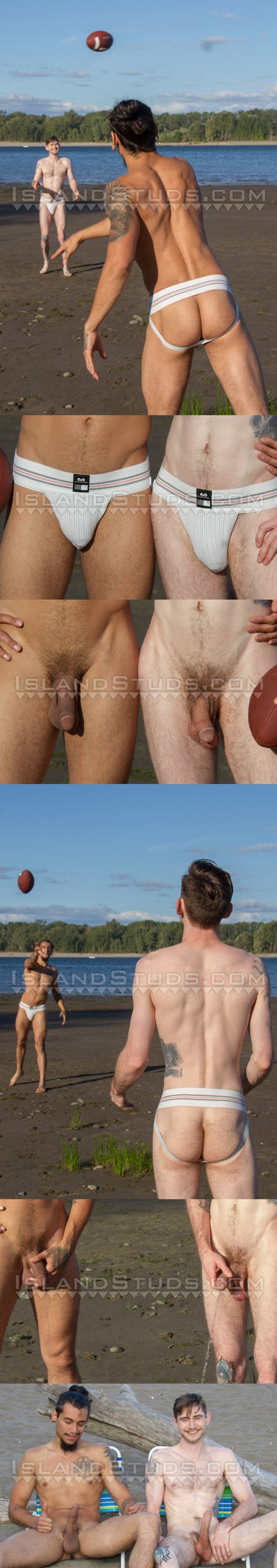 Jerkin' Best Bros in Island Studs Football Nude #16
