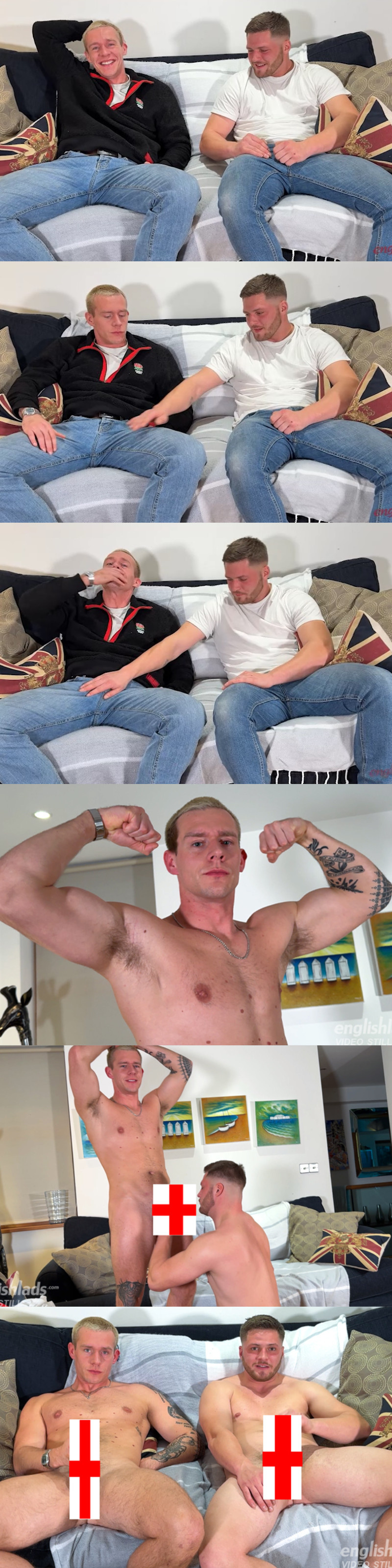 Straight Uncut Englishlads Suck & Cum