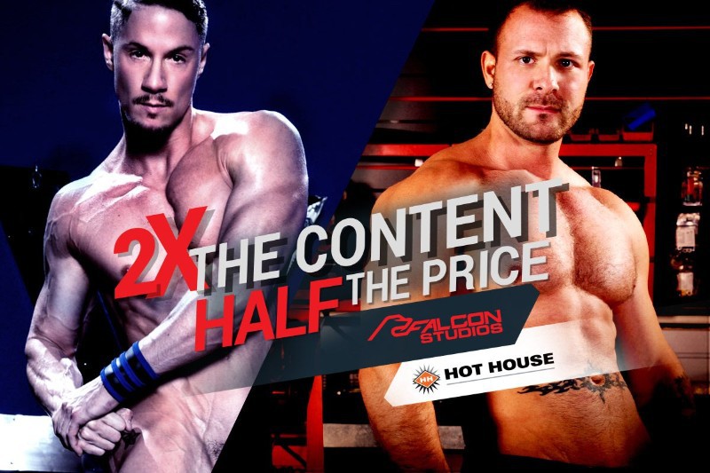 Hot House Goes Bareback & Merges With Falcon Studios