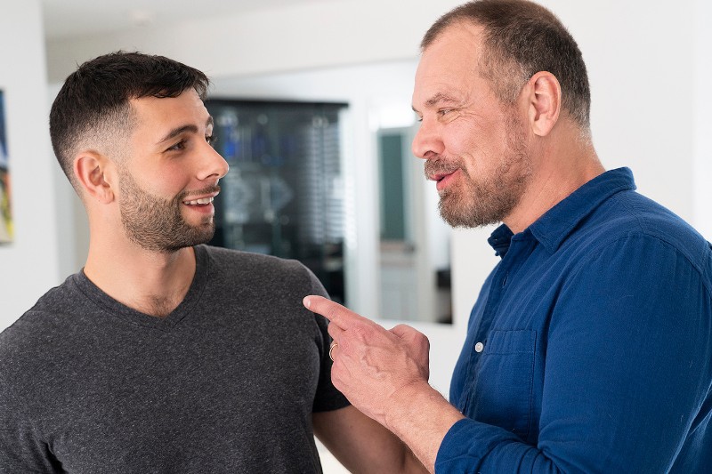 Generous Stepson Helps His Stepfather with His Viagra Problem