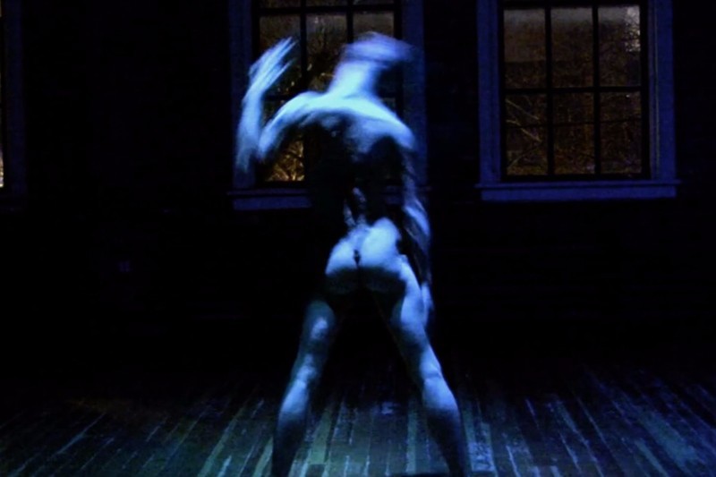 Guy Watching: Naked Dancer Dances Naked