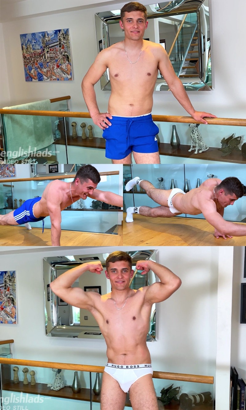 Ukrainian Gymnasts Shows Off His Underwear Moves