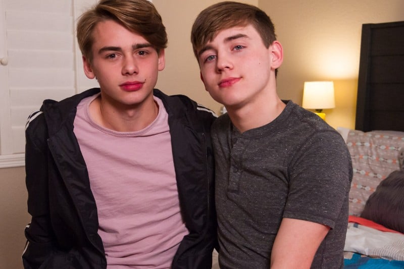 Beautiful 18-Year-Old Boys Share Their Big Dicks in Secret Love Session