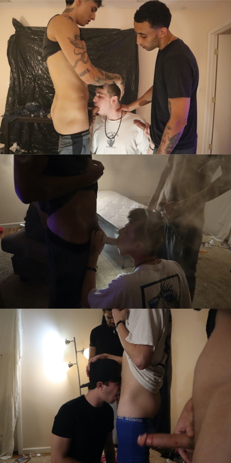 Twink Bottom receives an unlimited amount of seed before being drained