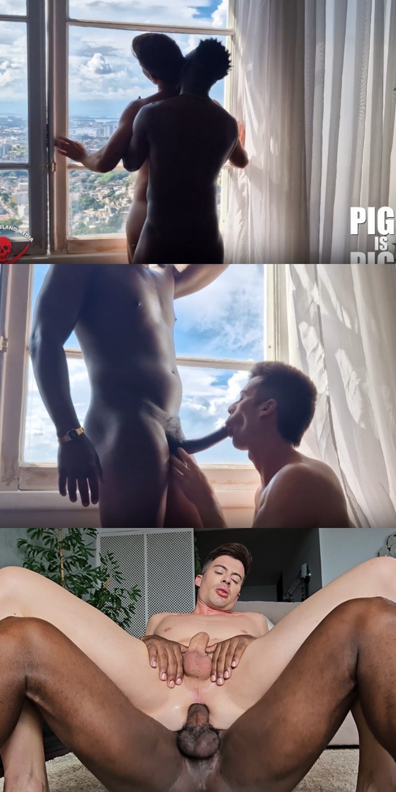 Christian Hubber puts Thomas Black's massive 9-inch cock through its paces!