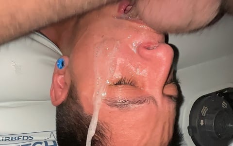 Gio Zambrino Gets His Face Creamed Over & Over!