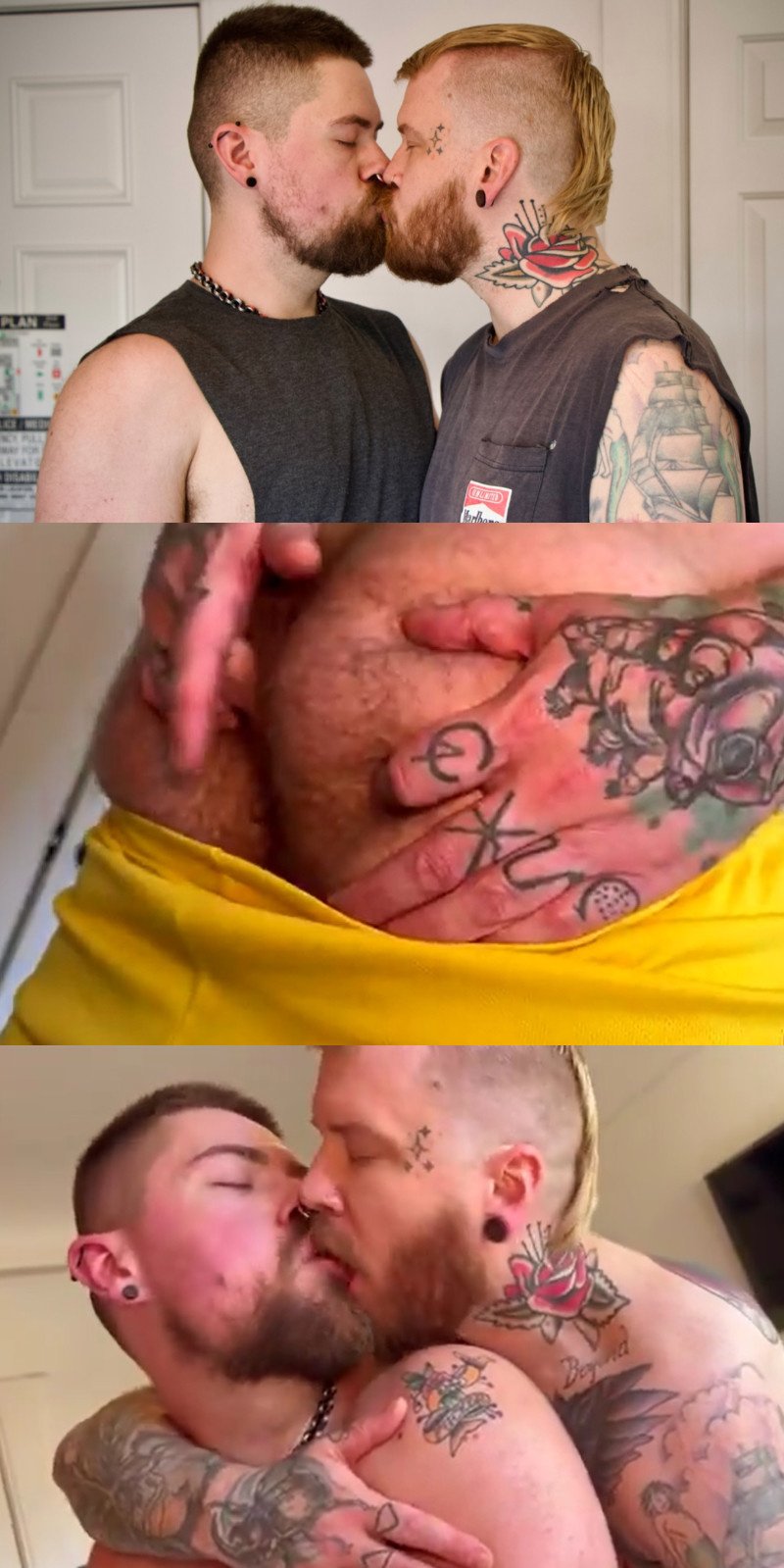 Jackson Fader Spit-Lubricated Cock Fucks Robin Pierce Doggy-Style.