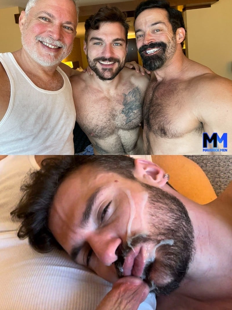 Hairy Sexpot Crosses Maverick Men Off His Bucket List on Cock4Cock