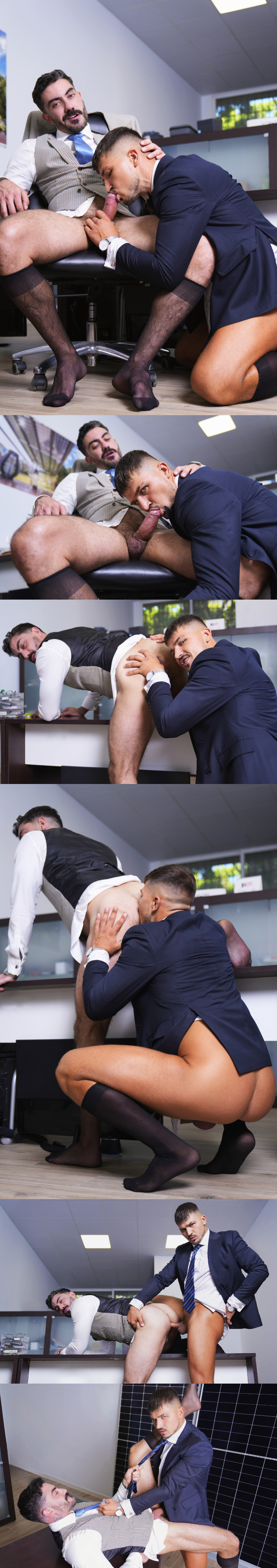 Tom Storm Fucks His Boss Nico Bello To Keep His Job