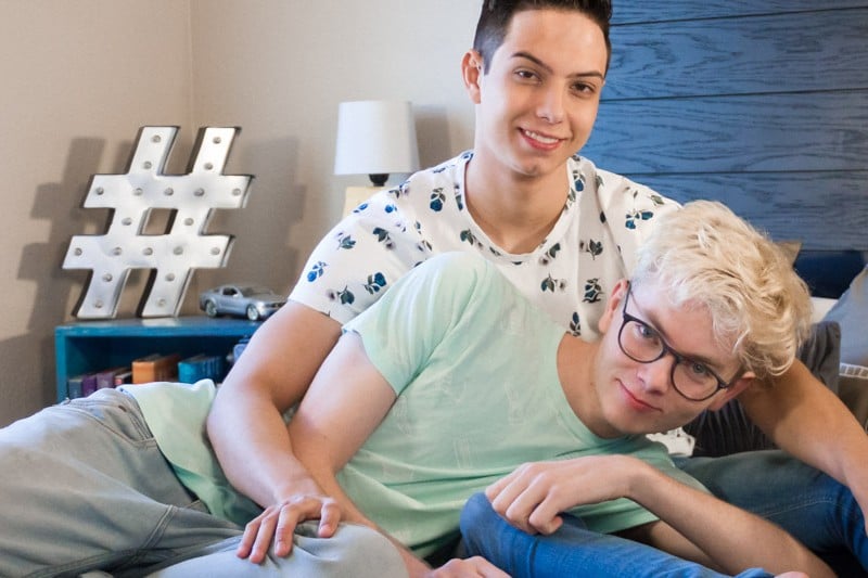 Blond & Bespectacled Carson Peters Debuts in First Fuck Video
