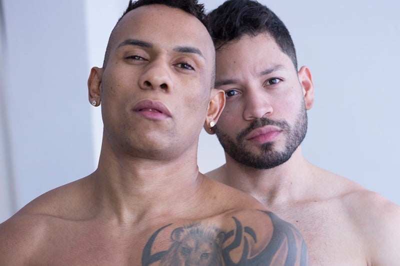 Brazilian Top Carlos Leao Rams His 9.4 Inches into Colombian Newcomer Luciano More