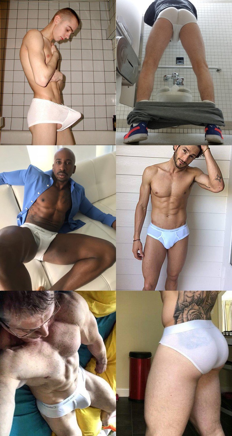 Gay Underwear - In White Underwear Gay Porn | Gay Fetish XXX