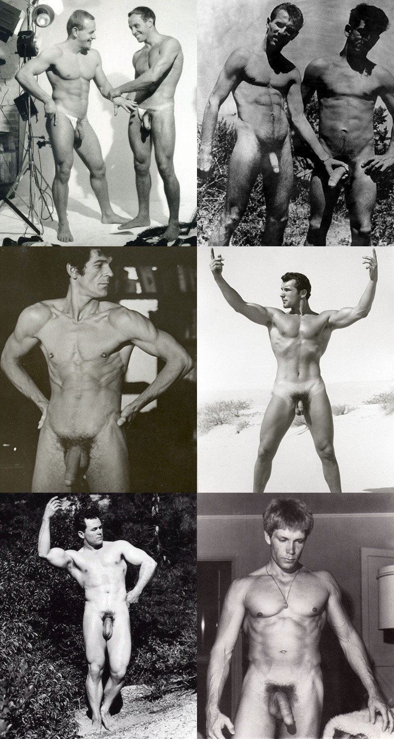 Vintage muscle gay porn