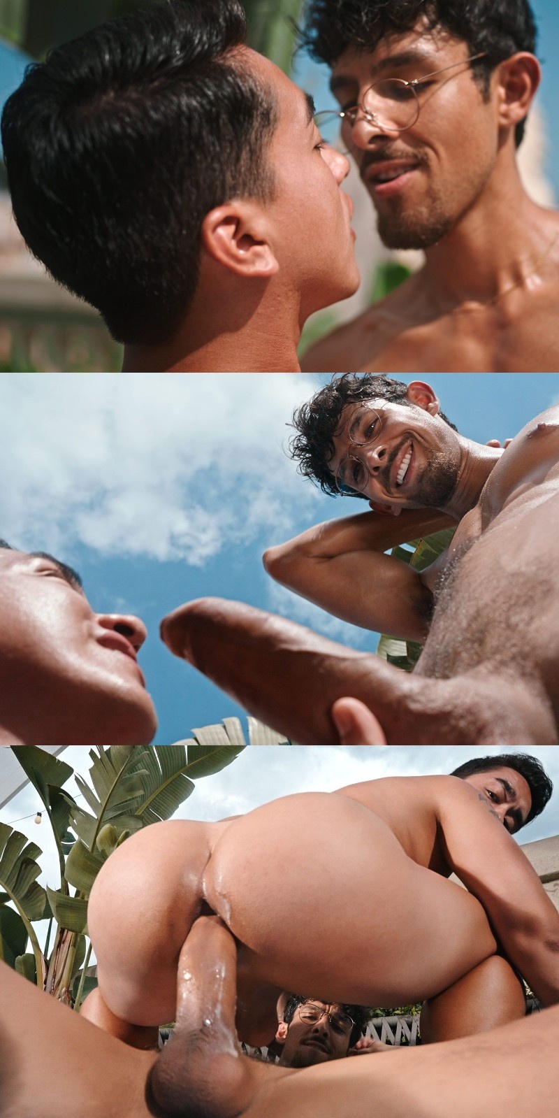 Enrique Mudu fills up Johnny Hakson with his impressive 8-inch uncut cock