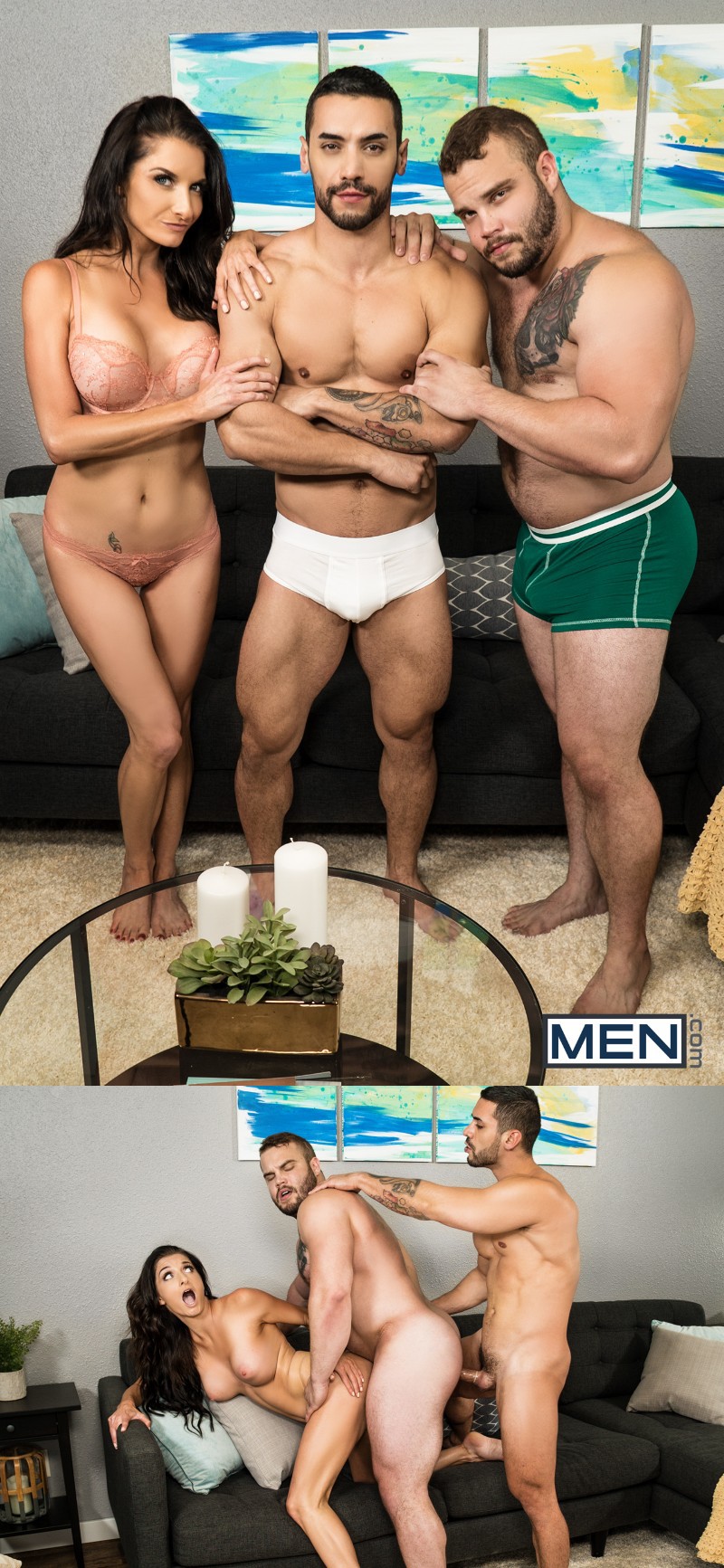 Bisex Men Porn - MEN.com Releases Its First Bisexual Scene & Members Hate It ...