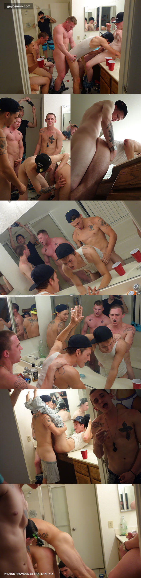 Yet Another Fraternity Bareback Orgy