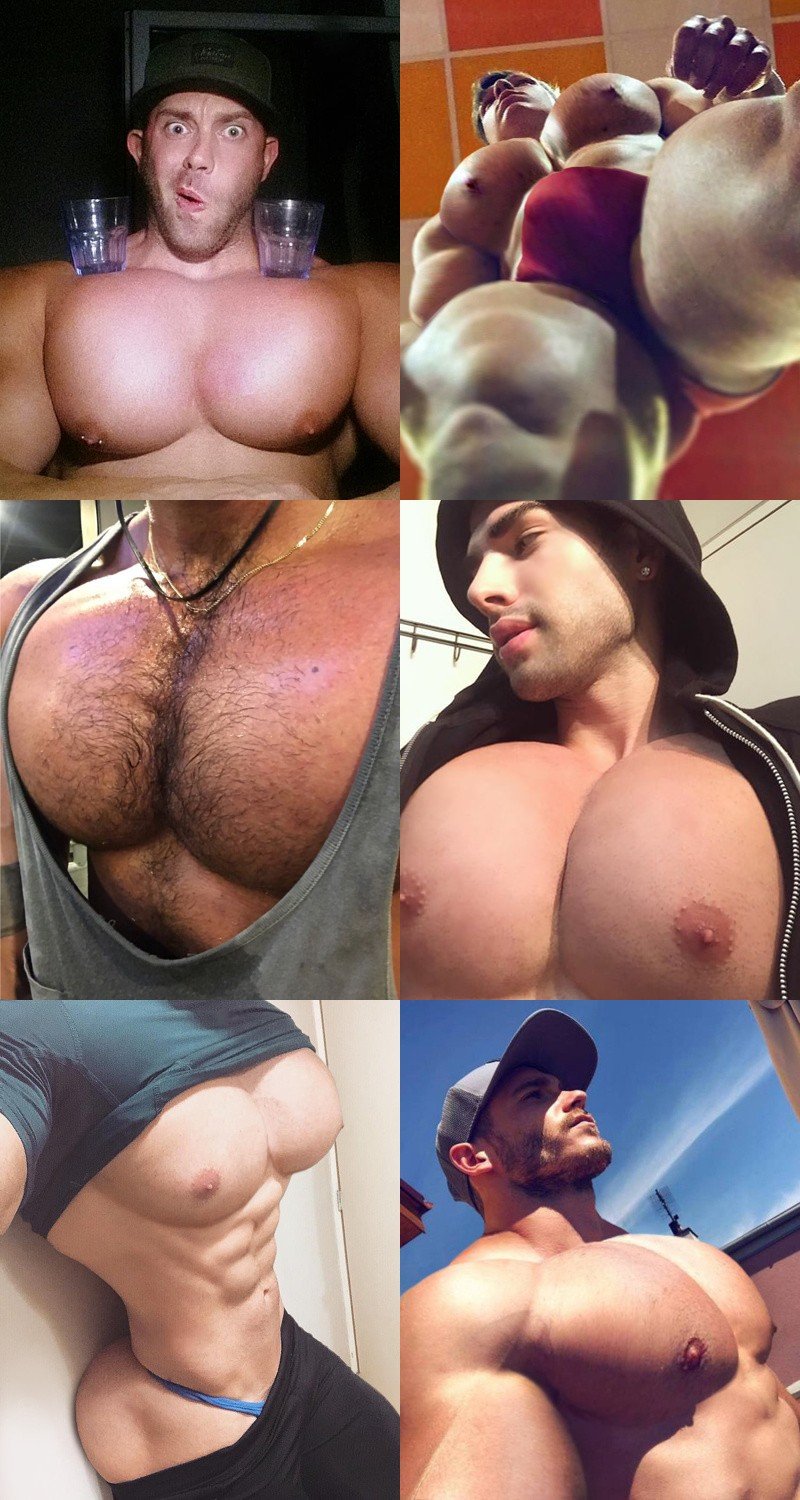 Muscle Big Tit Porn - Kink Spotlight: Giant Muscle Tits - GayDemon. 