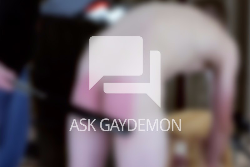 Ask GayDemon: To Spank or Not To Spank