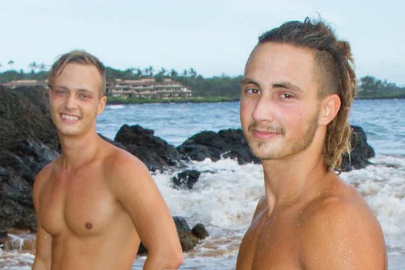 Wise Brothers Return to Island Studs for Another Jack-Off Session