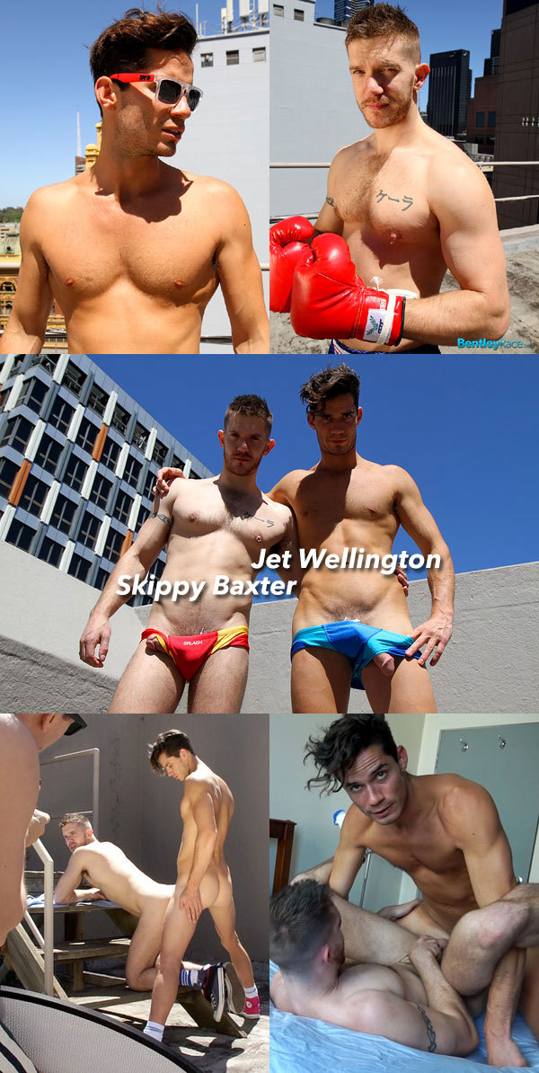 Hot Hung Jet Wellington Fucks Skippy Baxter