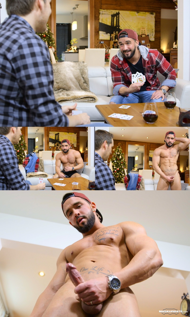 Zack Plays Strip Poker on Maskurbate