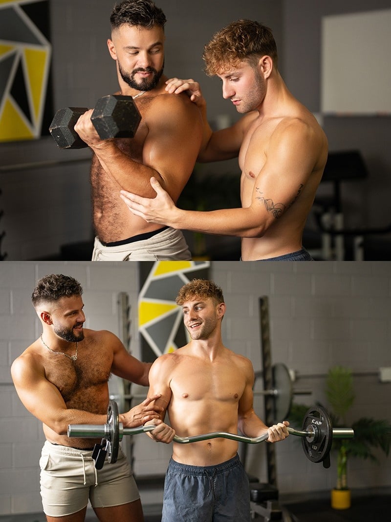 Sean Cody Hunk Fucks Jock On The Gym Equipment on Cock4Cock