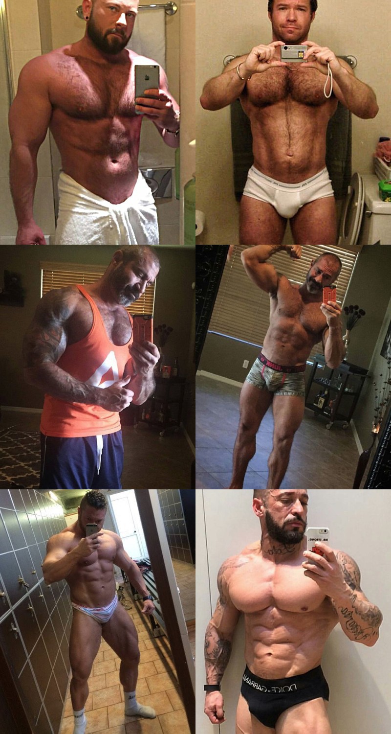 Top #Selfies of the Week: Muscle Is as Muscle Does