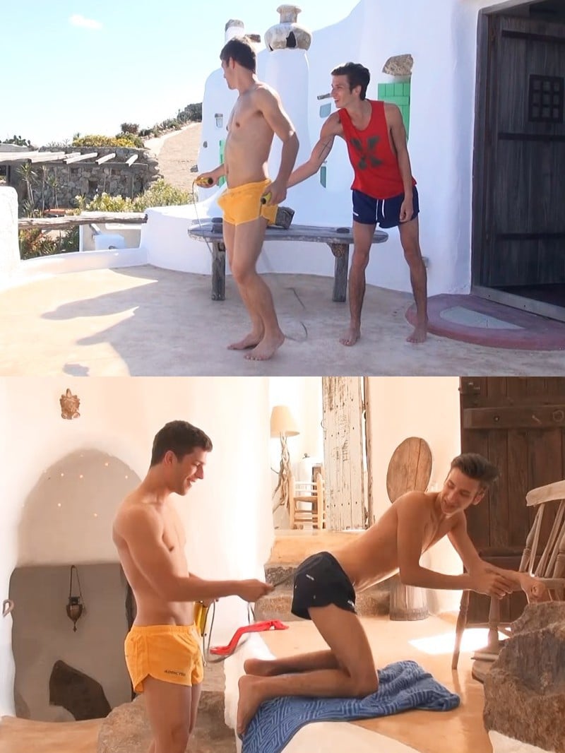 Nate Donaghy Fucks Ariel Vanean in "Mediterranean Bromance"