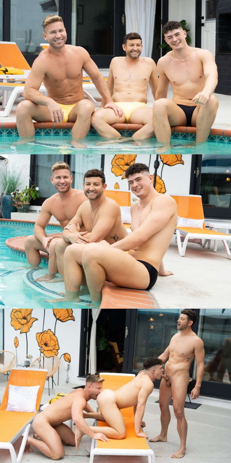 James Ash Gets Double-Penetrated By Real-Life Couple Koaty & Sumner Blayne