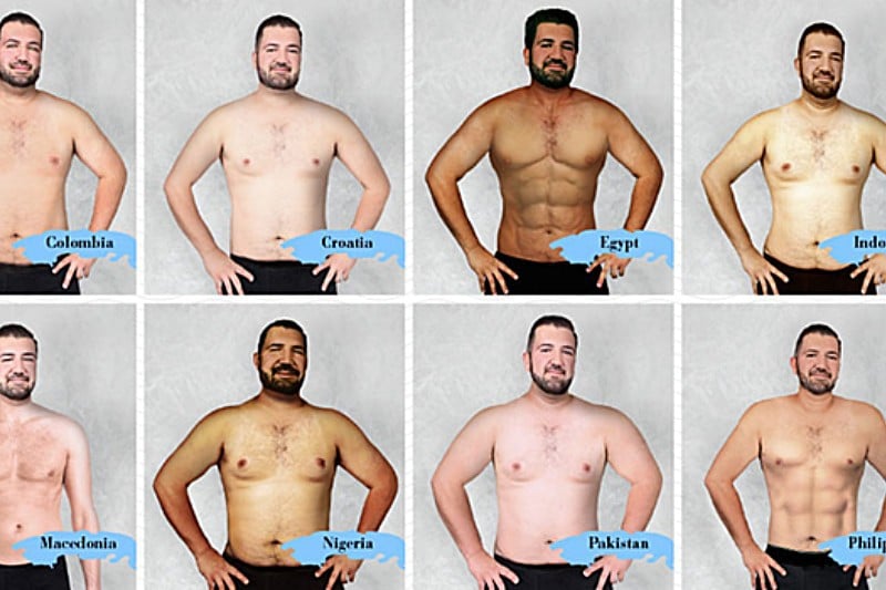 Something for the Weekend: What's the Ideal Man's Body?